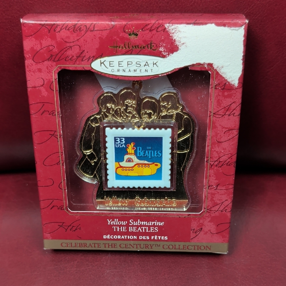 Hallmark Keepsake Yellow Submarine The Beatles Ornament